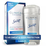 Secret Clinical Completely Clean 73 g - Antyperspirant w sztyfcie dla kobiet