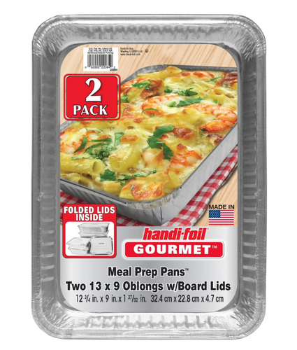 Handi-foil 2 szt. - Zestaw jednorazowych foremek aluminiowych do pieczenia  