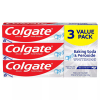 Colgate Baking Soda & Peroxide Whitening Brisk Mint 3 X 170 g - Pasta do zębów