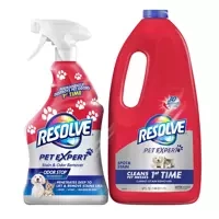 Resolve Pet Expert 1,77 l +  650 ml - Zestaw do czyszczenia dywanów i tapicerek