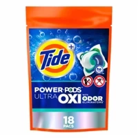 Tide Ultra OXI Odor Eliminators 18 szt. - Uniwersalny kapsułki do prania tkanin