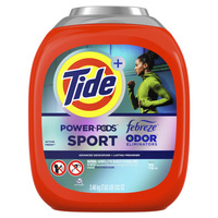 Tide 4in1 Sport Febreze Active Fresh 72 szt. - Kapsułki do prania tkanin