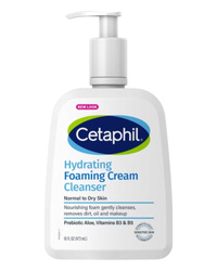 Cetaphil Hydrating Foaming Cream Cleanser 473 ml - Nawilżający krem oczyszczający