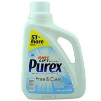 Purex Free & Clean 2,2 l 50 prań - Uniwersalny żel do prania tkanin