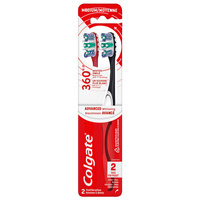 Colgate Medium Optic White 2 szt.- Zestaw szczoteczek do zębów