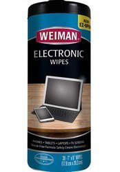 Weiman Electronic Wipes 30 szt. - Chusteczki do czyszczenia elektroniki