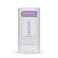 Native Whole Body Deodorant Lilac & White Tea 65 g - Dezodorant w sztyfcie dla kobiet