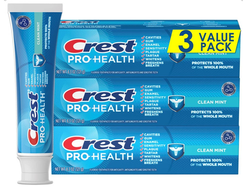 Crest Pro Health Clean Mint 3x121 g - Pasta do zębów
