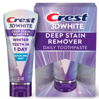 Crest 3D White Deep Stain Remover Daily Toothpaste 59 g - Pasta do zębów usuwająca przebarwienia