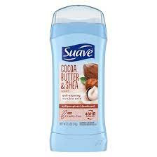Suave Cocoa Butter & Shea 74 g - Antyperspirant  w sztyfcie dla kobie