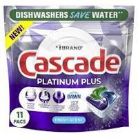 Cascade Platinum Plus Fresh Scent 11 szt. - Kapsułki do zmywarki