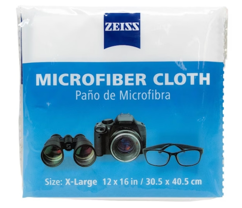 Zeiss Microfiber  Cloth - Ściereczka z mikrofibry do czyszczenia okularów i elektroniki
