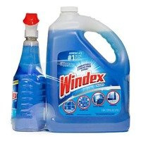 Windex 3,78 l + 946 ml spray Glass & Multi - Płyn do mycia szyb