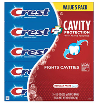 Zestaw 5 x Crest Cavity Protection Regular Paste 232 g - Pasta do zębów