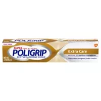 Poligrip Extra Care 62 g - Krem do mocowania protez