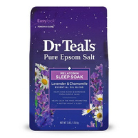 Dr Teal's Pure Epsom Salt Melatonin Sleep Soak 1,36 kg - Sól do kąpieli