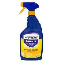 Microban Bathroom Cleaner Citrus Scent 946 ml - Antybakteryjny spray do czyszczenia powierzchni łazienkowych