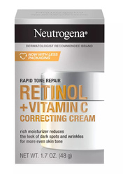 Neutrogena Retinol + Vitamin C Correcting Cream 48 g  - Korygujący krem do twarzy