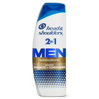 Head & Shoulders Men Sandalwood 2in1 370 ml - Szampon i balsam do włosów dla mężczyzn