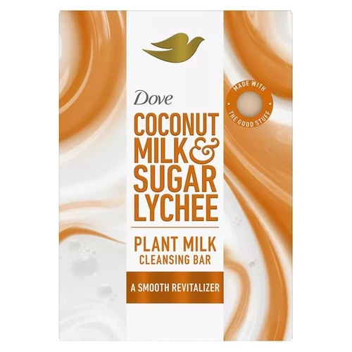 Dove Coconut Milk & Sugar Lychee 141 g - Mydło w kostce