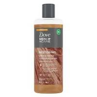 Dove Men+Care Restoring Sandalwood & Cardamom Oil 532 ml - Nawilżający żel pod prysznic dla mężczyzn