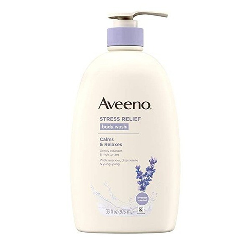 Aveeno Stress Relief  Body Wash 975 ml - Żel pod prysznic 