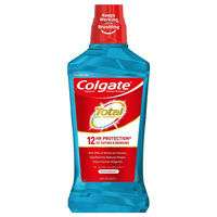 Colgate Total Peppermint 1 l - Płyn do płukania jamy ustnej