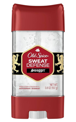Old Spice Sweat Defense  Swagger 107 g - Antyperspirant w żelu z ochroną dezodorantu