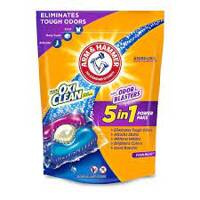 Arm&Hammer 5-in-1 Power Paks Odor Blasters 24 szt. - Uniwersalne kapsułki do prania tkanin