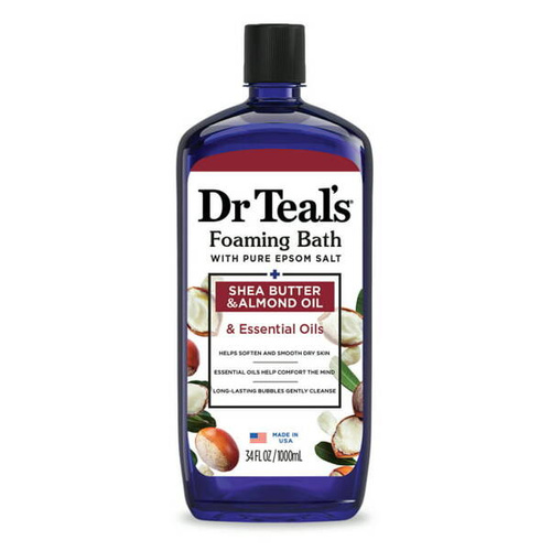 Dr Teal's Foaming Bath Black Elderberry 1000 ml - Płyn do kąpieli
