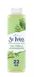St.Ives Tea Tree & Lemongrass  650 ml -Głęboko oczyszczający żel pod prysznic