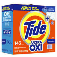 Tide Original Ultra OXI 7,1 kg 143 prania - Uniwersalny proszek do prania.