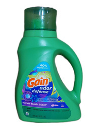 Gain Odor Defense 1,36 l 32 prania - Uniwersalny żel do prania tkanin