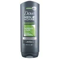 Dove Men + Care Minerals + Sage 532 ml - Żel do mycia ciała i twarzy dla mężczyzn.