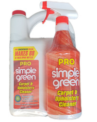 Simple Green Carpet Cleaner 3,78 l + 1,28 l - Zestaw do czyszczenia dywanów i tapicerek