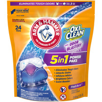 Arm&Hammer 5-in-1 Power Paks Odor Blasters 14 szt.- Uniwersalne kapsułki do prania tkanin