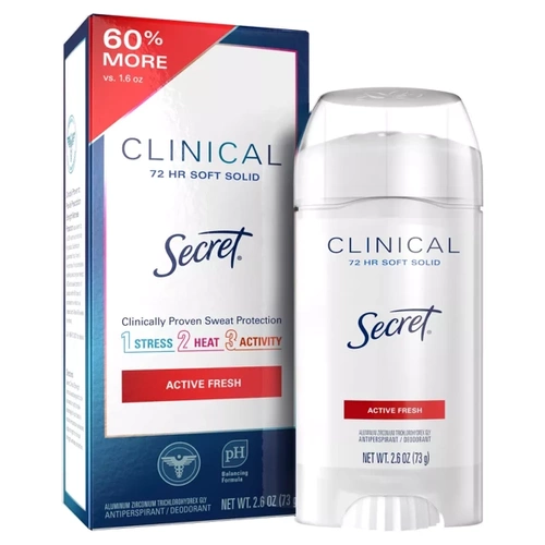 Secret Active Fresh 73 g - Antyperspirant dla kobiet