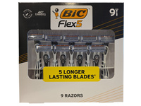 BiC Flex5 9 szt. - Zestaw maszynek do golenia dla mężczyzn