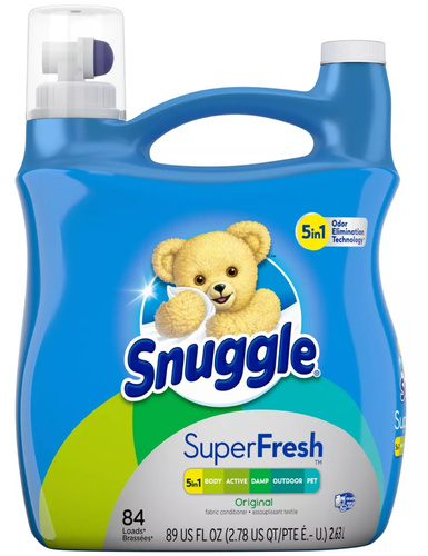 Snuggle Plus Super Fresh 2,63 l 84 płukania - Płyn do płukania tkanin 