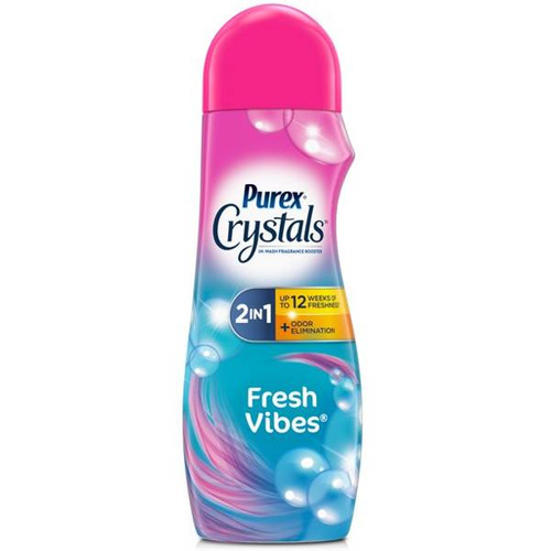 Purex Crystals Fresh Vibes 595 g - Kryształki zapachowe do płukania i zmiękczania tkanin