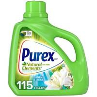 Purex Natural Elements 4,43 l 100 prań - Uniwersalny żel do prania tkanin