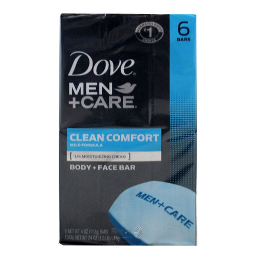 Dove Men + Care Clean Comfort 6 X113 g - Mydło w kostce 