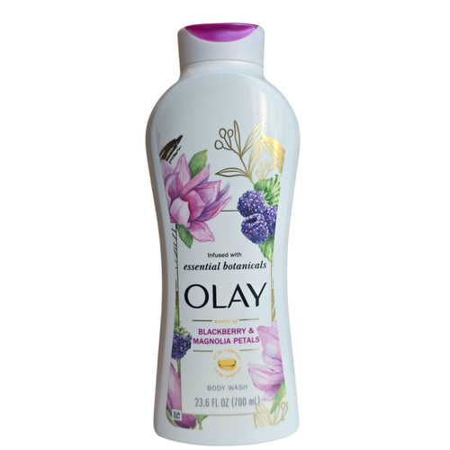 Olay Essential Botanicals Blackberry & Magnolia Petals 700 ml - Nawilżający żel pod prysznic
