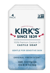 Kirk's Since 1839 Castile Soap 4 szt. - Kastylijskie mydło w kostce