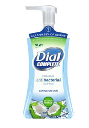 Dial Complete Foaming Antibacterial Hand Wash Coconut Water 221 ml - Antybakteryjne mydło do rąk