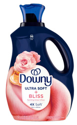 Downy Ultra Soft + Bliss Sparkling Amber & Rose 1,92 l 96 płukań - Koncentrat do płukania tkanin