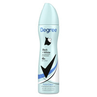 Degree Black+ White Pure Clean 107 g - Dezodorant dla kobiet