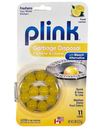 Plink Garbage Disposal Fresh Lemon 11 szt. - Udrażniacz i środek czyszczący do rur