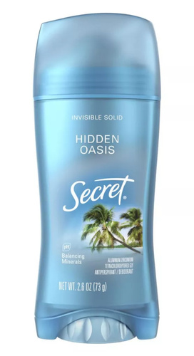 Secret Hidden Oasis 73 g - Antyperspirant w sztyfcie dla kobiet