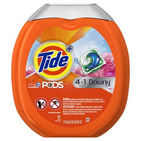 Tide 4in1 Downy April Fresh 61 szt. - Uniwersalne kapsułki do prania tkanin